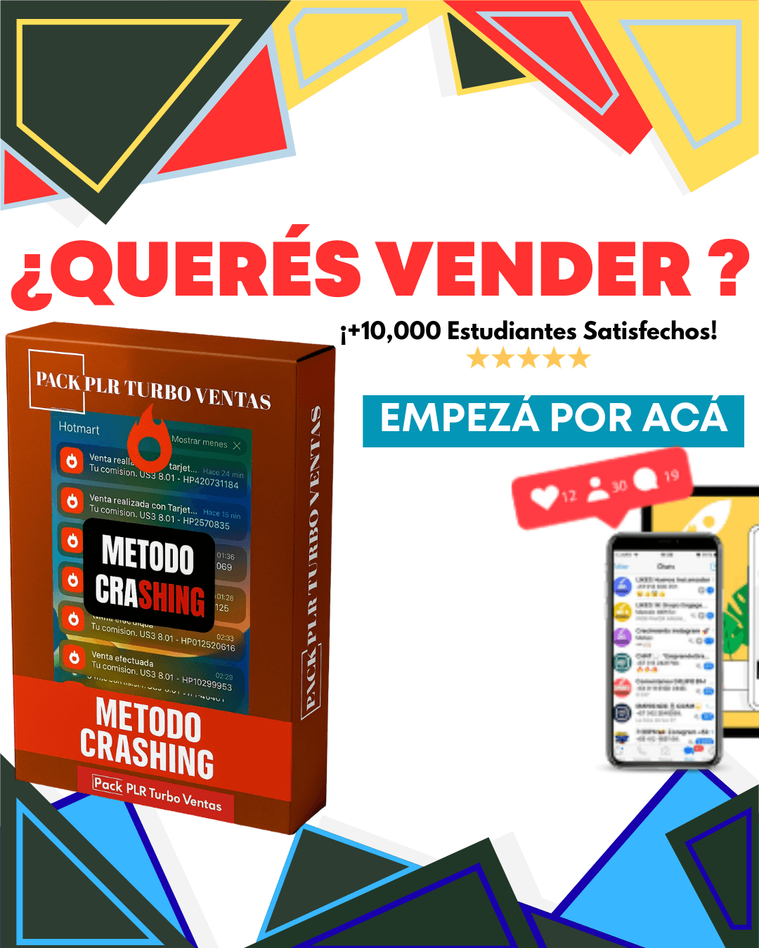 Libro Digital: Método Crashing para Ventas Rápidas en 30 Días