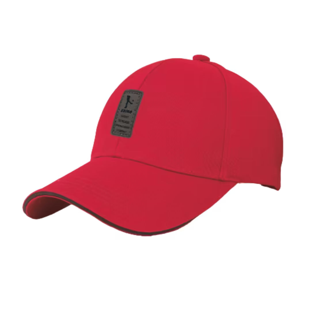 Gorro Visera Curva Ediko Rojo