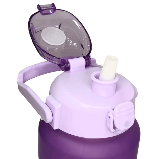 Set de Botellas Deportivas Motivacionales Grandes 2L para Hidratación