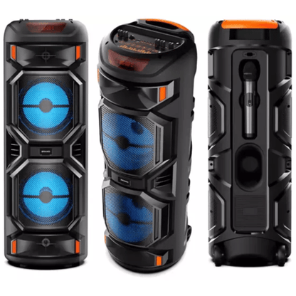 Parlante de 80cm con doble woofer de 8"