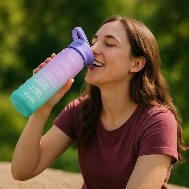 Botellas fitness  Autoayuda al controlar la hidratación