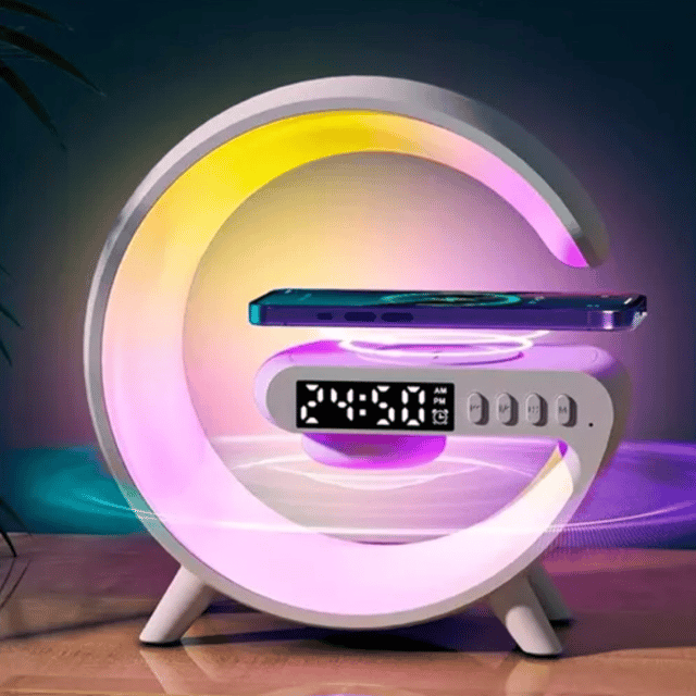 Lámpara de mesa 5 EN 1. Diseño moderno, con control táctil